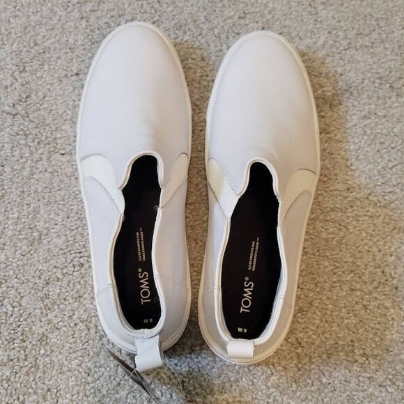 Toms White Women's Sneakers - Picture 5 of 6